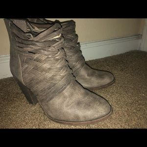 Dsw heels, woven booties